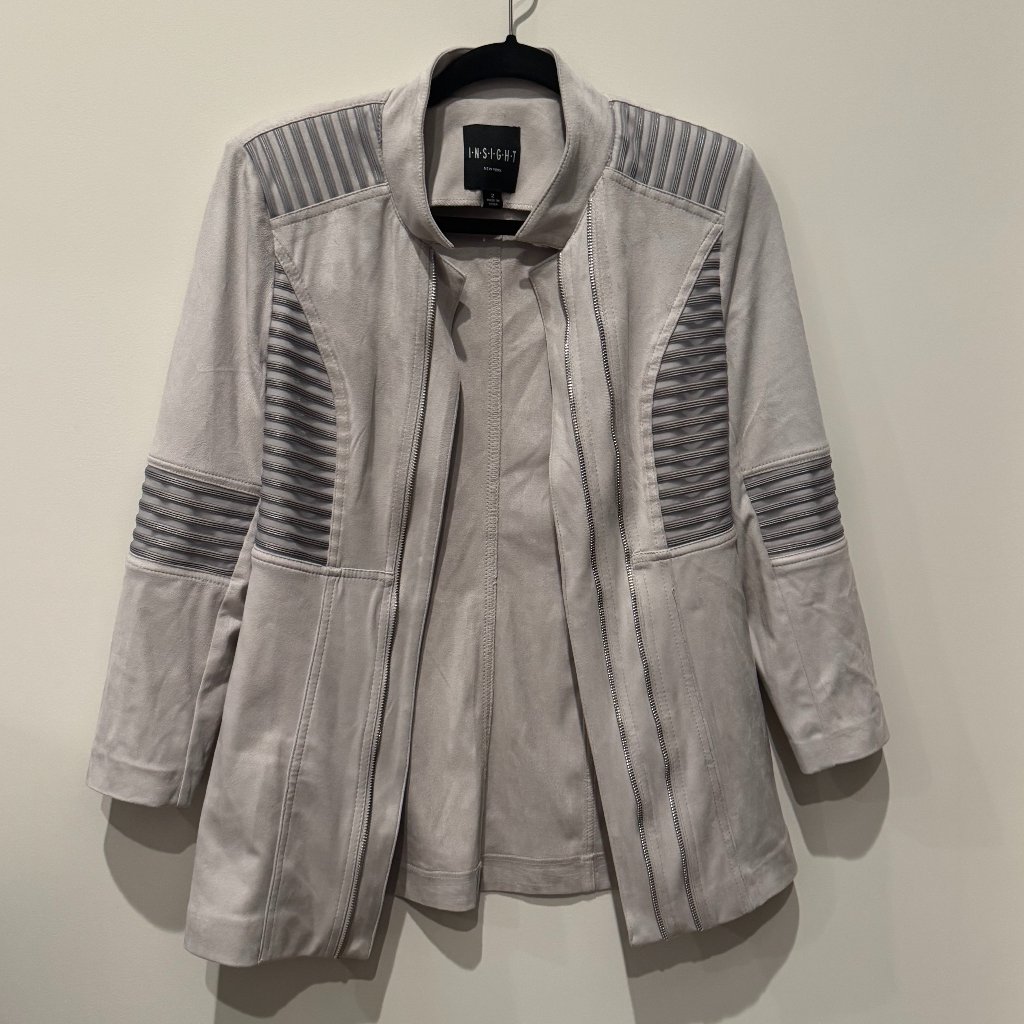 Insight Moto Jacket - Gray (Size 2)